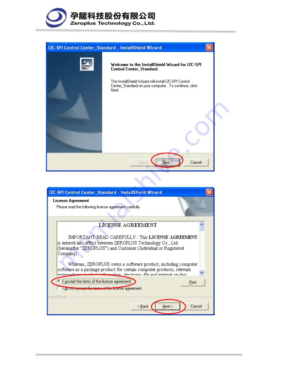 Zeroplus I2C-SPI User Manual Download Page 10