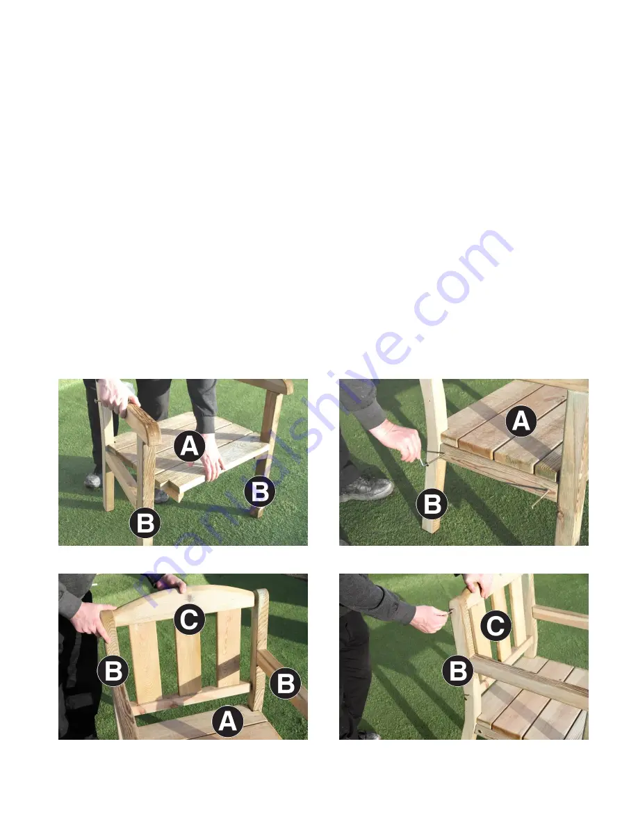 Zest 4 Leisure Caroline Chair Assembly Instructions Download Page 3