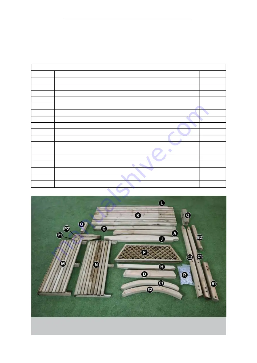 Zest Santorini Swing 20772 Assembly Instructions Manual Download Page 3