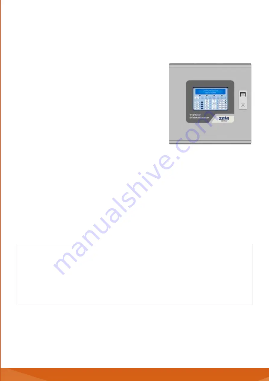 Zeta Alarm Systems ZS-CL2/20 Manual Download Page 3