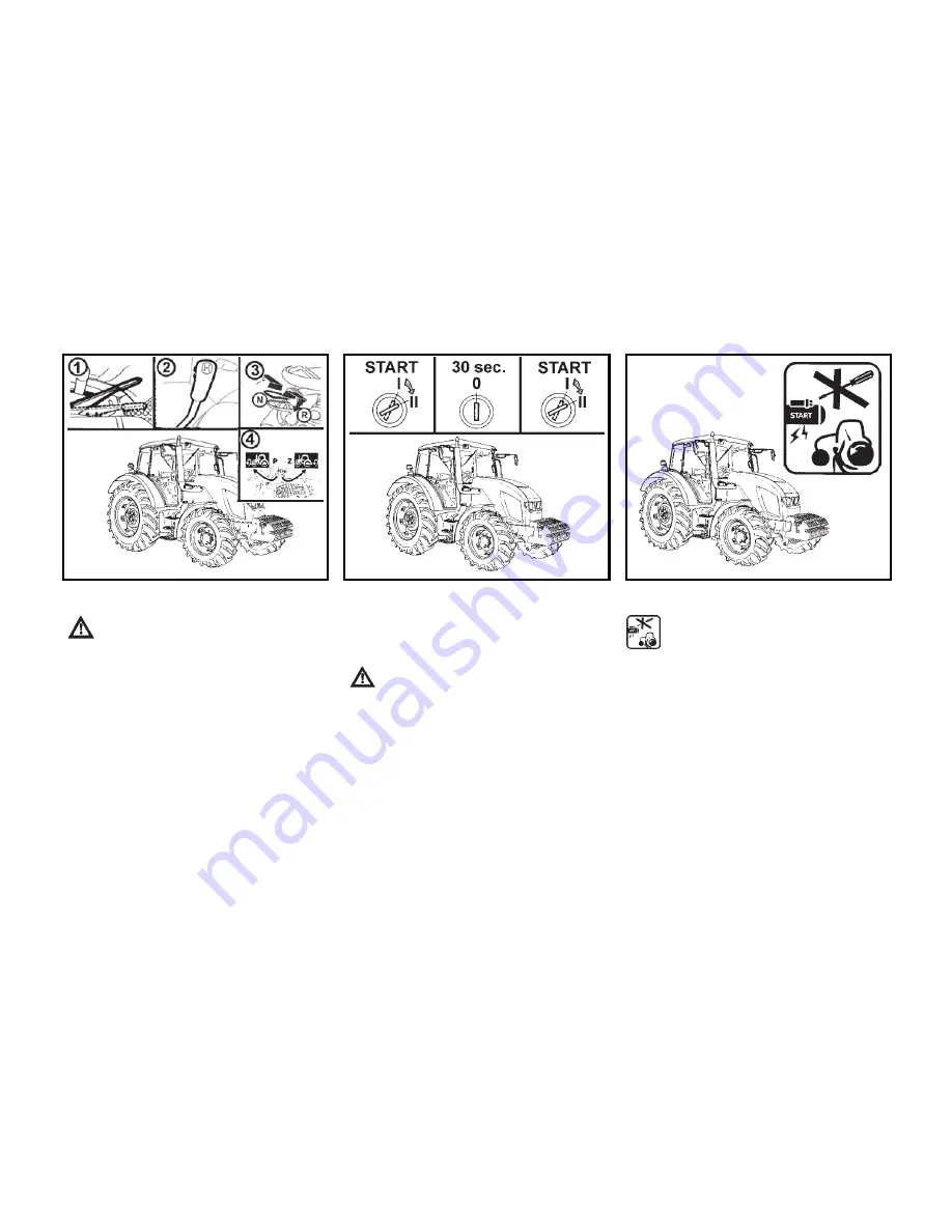 Zetor FORTERRA HSX 100 2014 Operator'S Manual Download Page 62