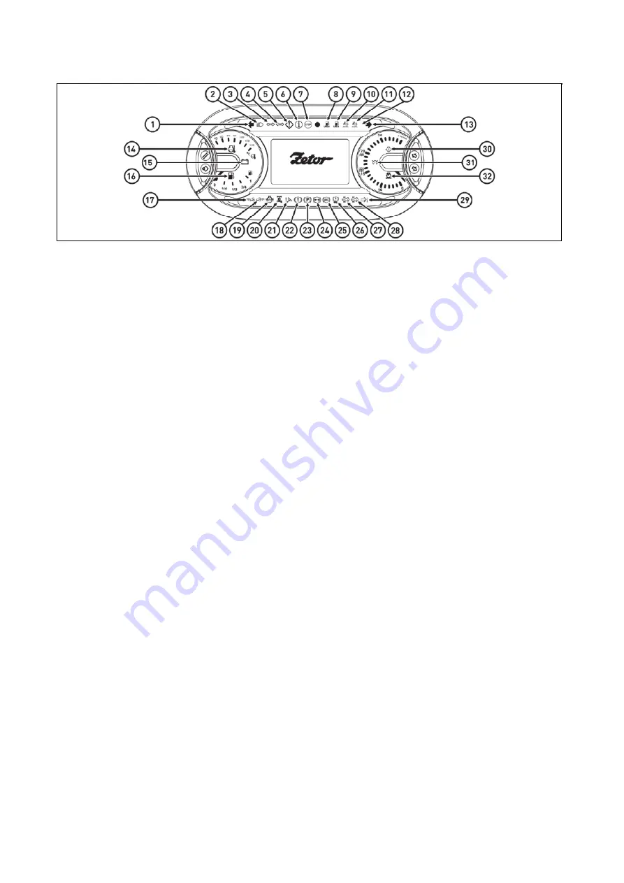 Zetor FORTERRA HSX Series Operator'S Manual Download Page 52