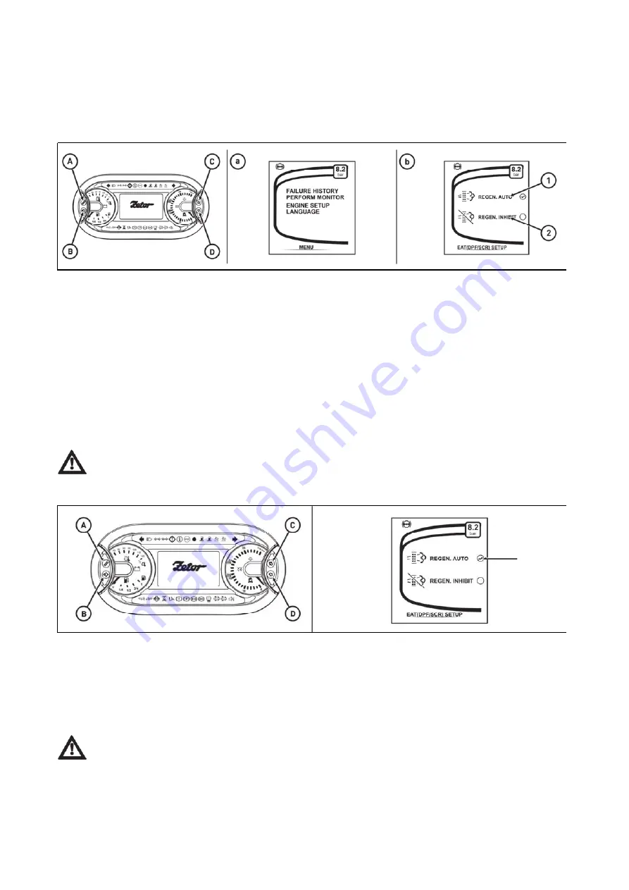 Zetor FORTERRA HSX Series Operator'S Manual Download Page 84