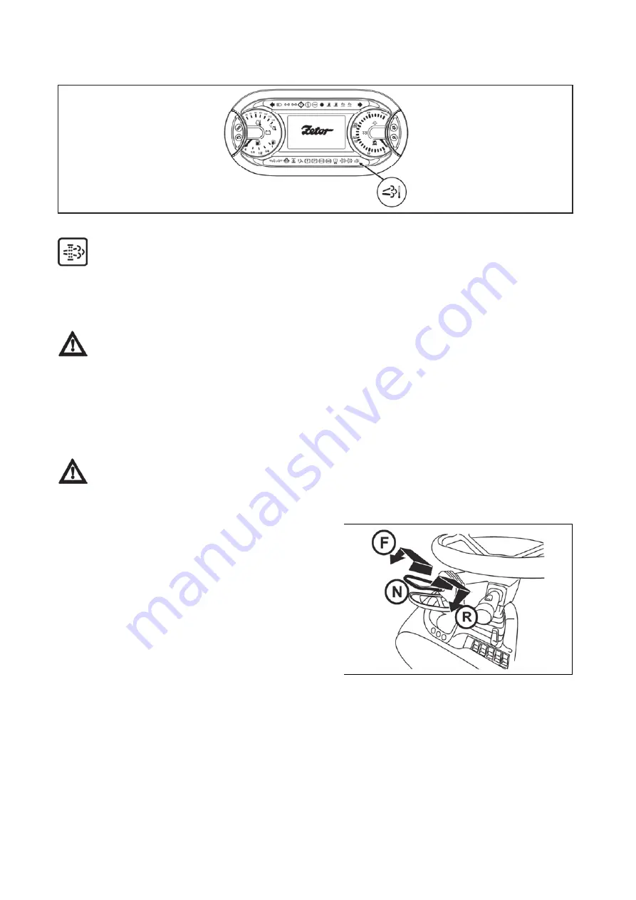 Zetor FORTERRA HSX Series Operator'S Manual Download Page 92