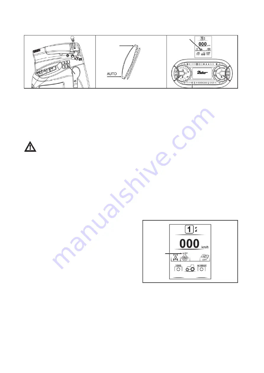 Zetor FORTERRA HSX Series Operator'S Manual Download Page 106