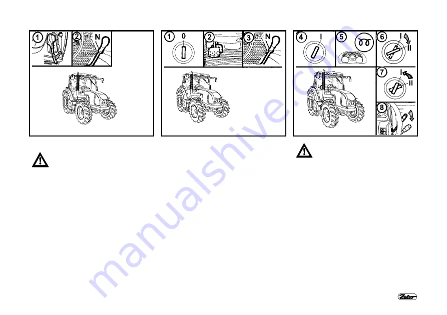 Zetor PROXIMA PLUS 90 2012 Operator'S Manual Download Page 52