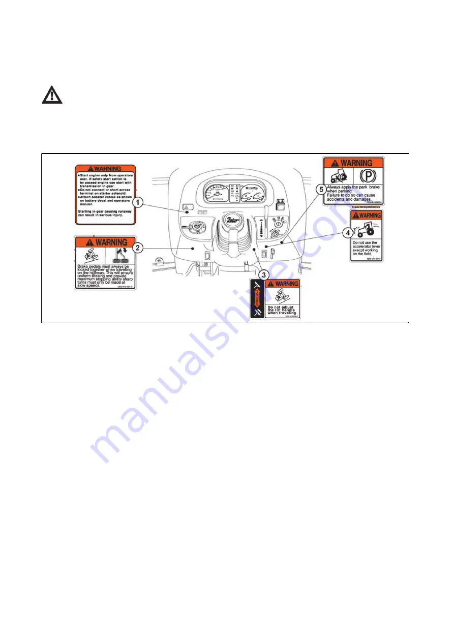 Zetor UTILIX HT Series Operator'S Manual Download Page 38