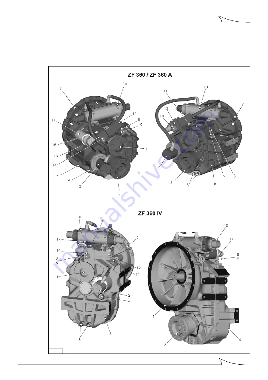 ZF Marine ZF 360 Series Скачать руководство пользователя страница 8