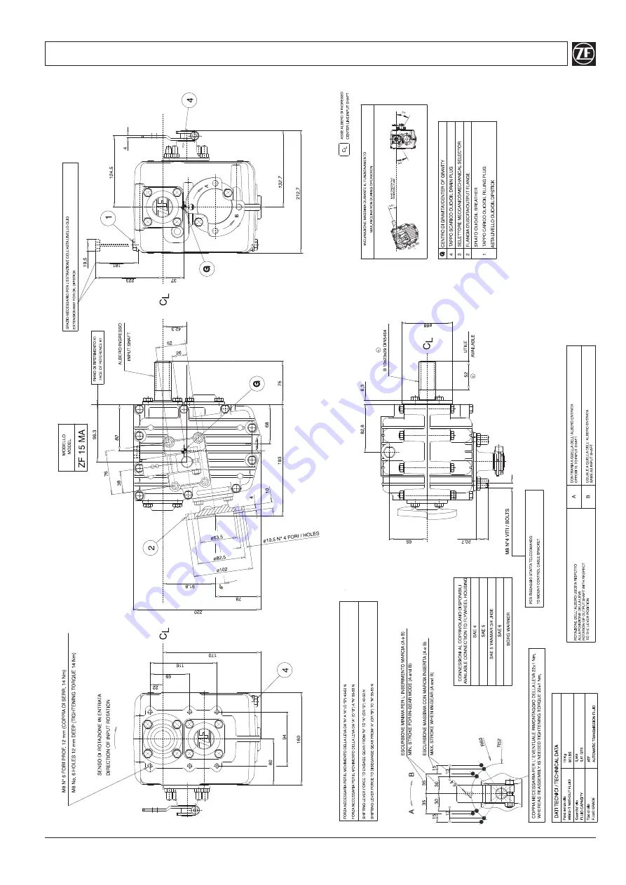 ZF 10 M Operating Manual Download Page 89