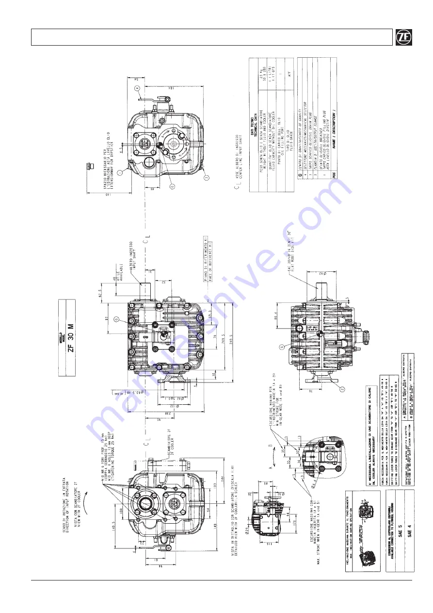 ZF 10 M Operating Manual Download Page 93