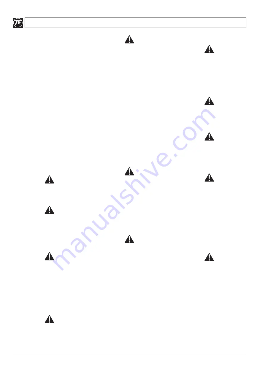 ZF 4-1 M Operating Manual Download Page 76