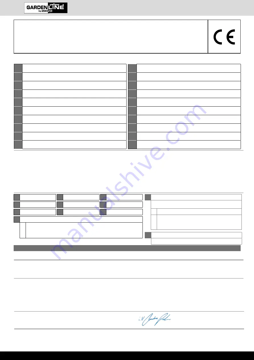 Zgonc Yellow GardenLine MD511 Translation Of Original Instruction Manual Download Page 38