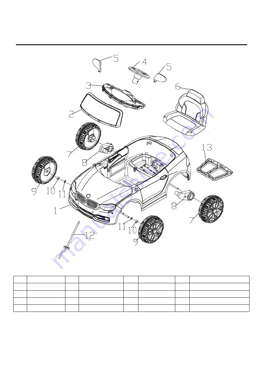 Zhejiang Dongma Baby Carrier ADL1588 Assembly And Operation Instructions Manual Download Page 3