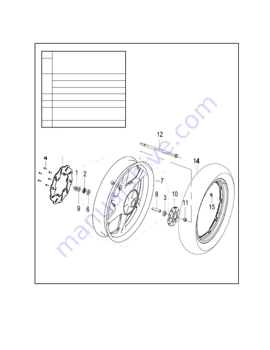 Zhejiang Qianjiang Motorcycle RKV 200 Service Manual Download Page 107