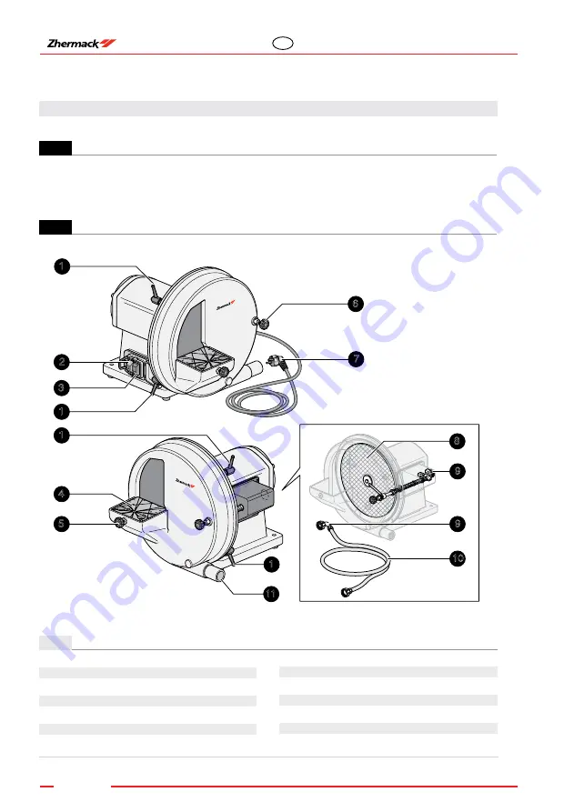 Zhermack SQM 25 N/SN User Manual Download Page 46