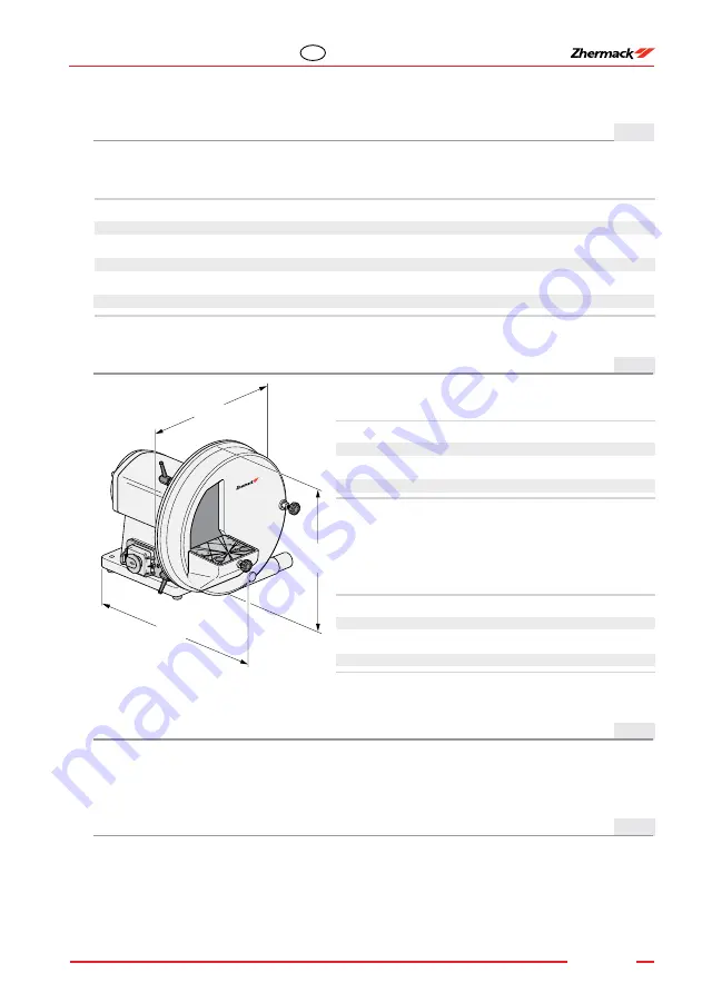 Zhermack SQM 25 N/SN User Manual Download Page 119