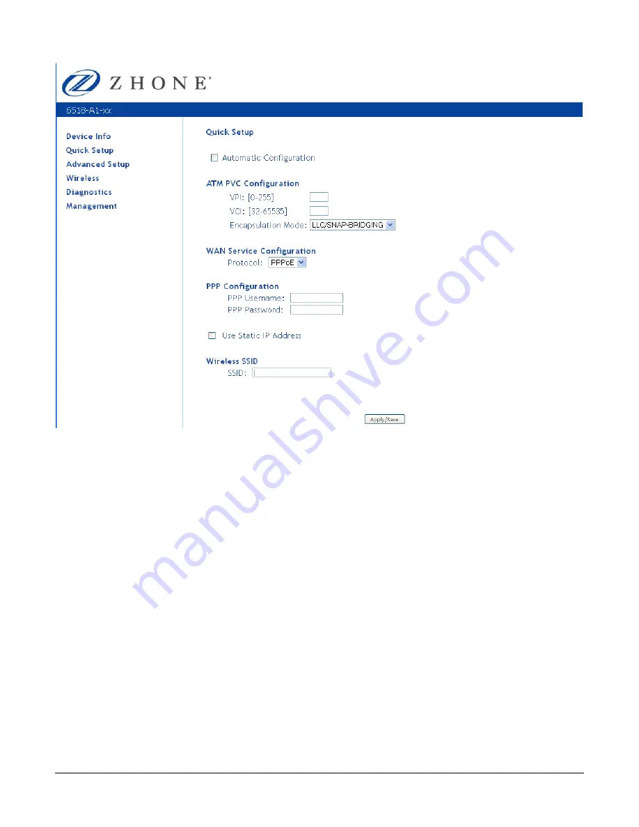 Zhone 6511-A1 User Manual Download Page 33