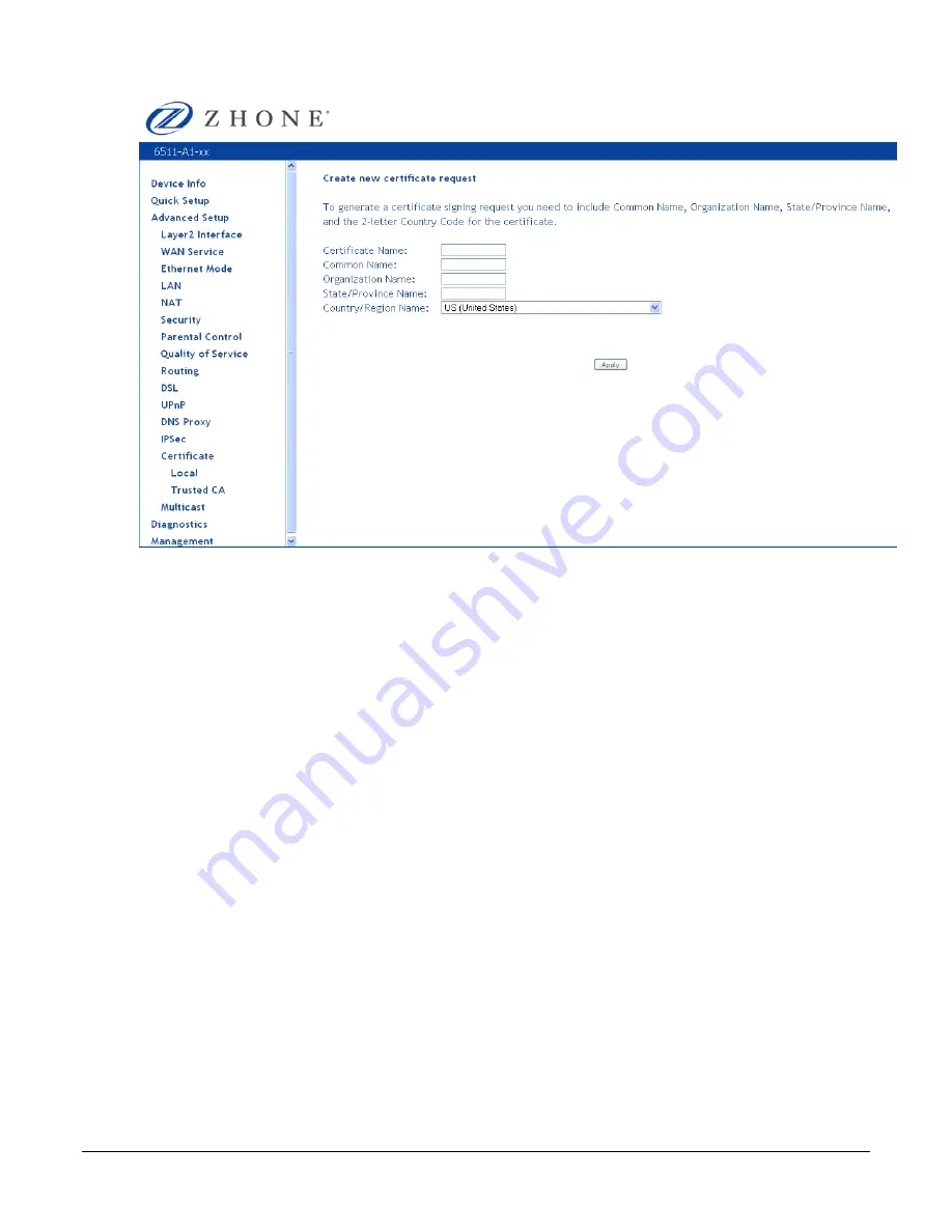 Zhone 6511-A1 User Manual Download Page 96