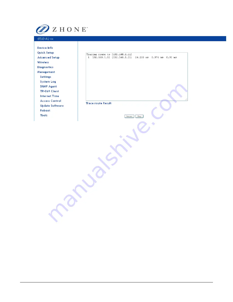 Zhone 6511-A1 Скачать руководство пользователя страница 135