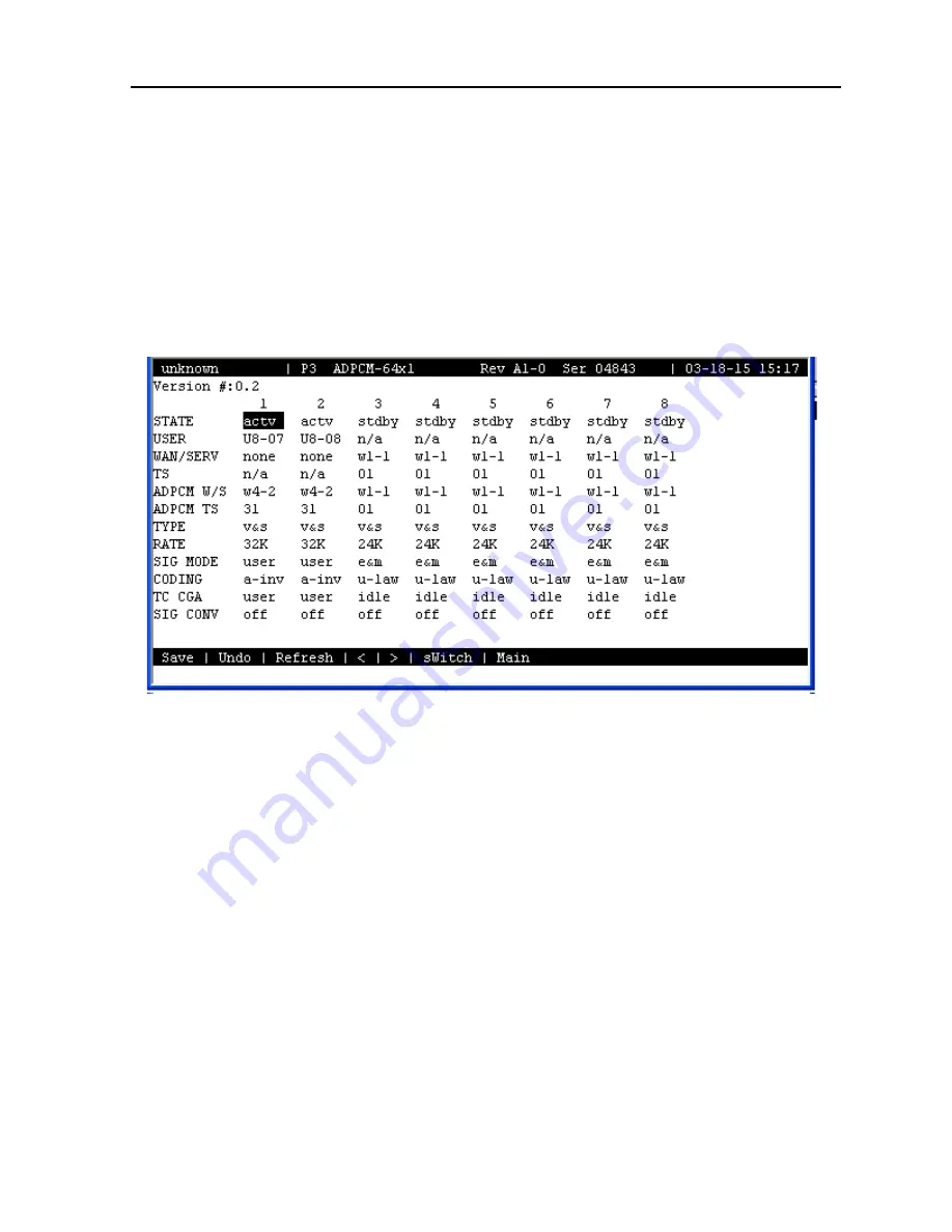 Zhone IMACS 8000 Скачать руководство пользователя страница 539