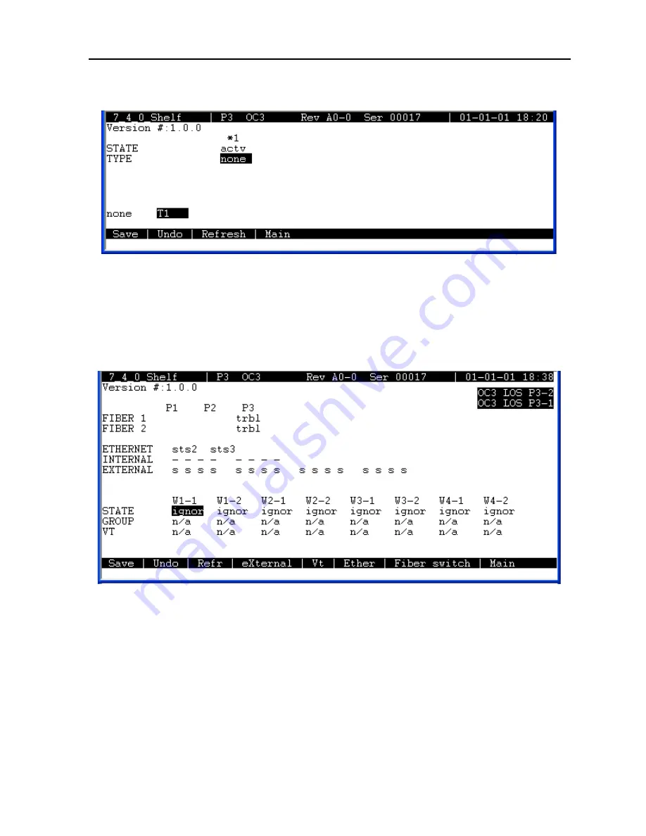 Zhone IMACS 8000 User Manual Download Page 619