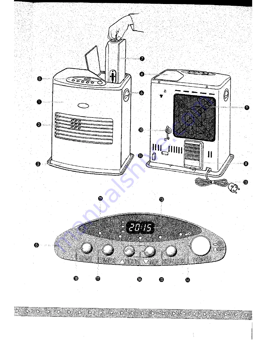 Zibro Kamin SRE 165 Operating Manual Download Page 12