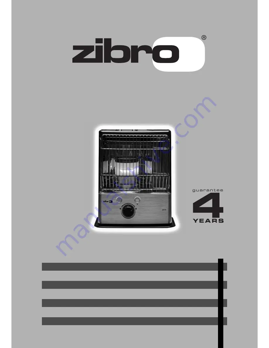 Zibro R 417 TC Operating Instructions Manual Download Page 1