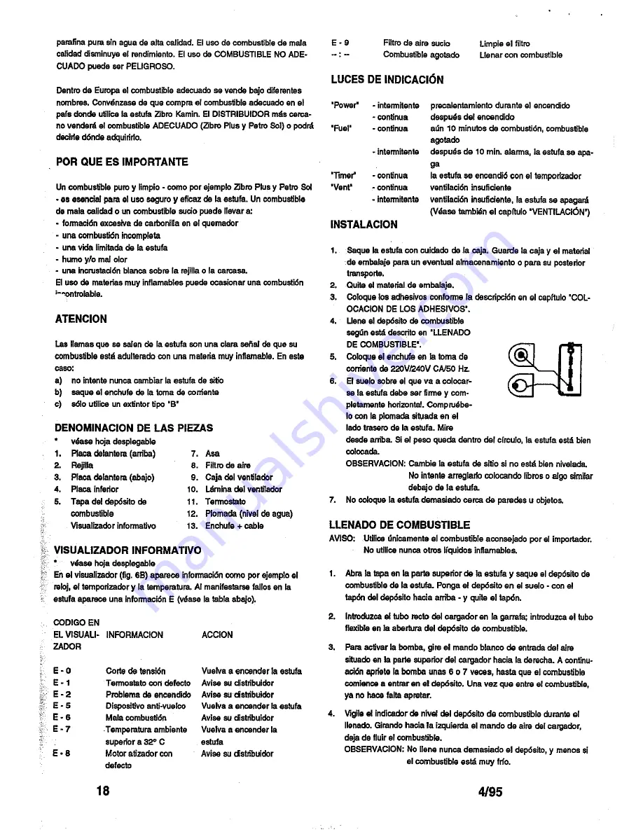 Zibro SRE 150 laser Manual Download Page 19