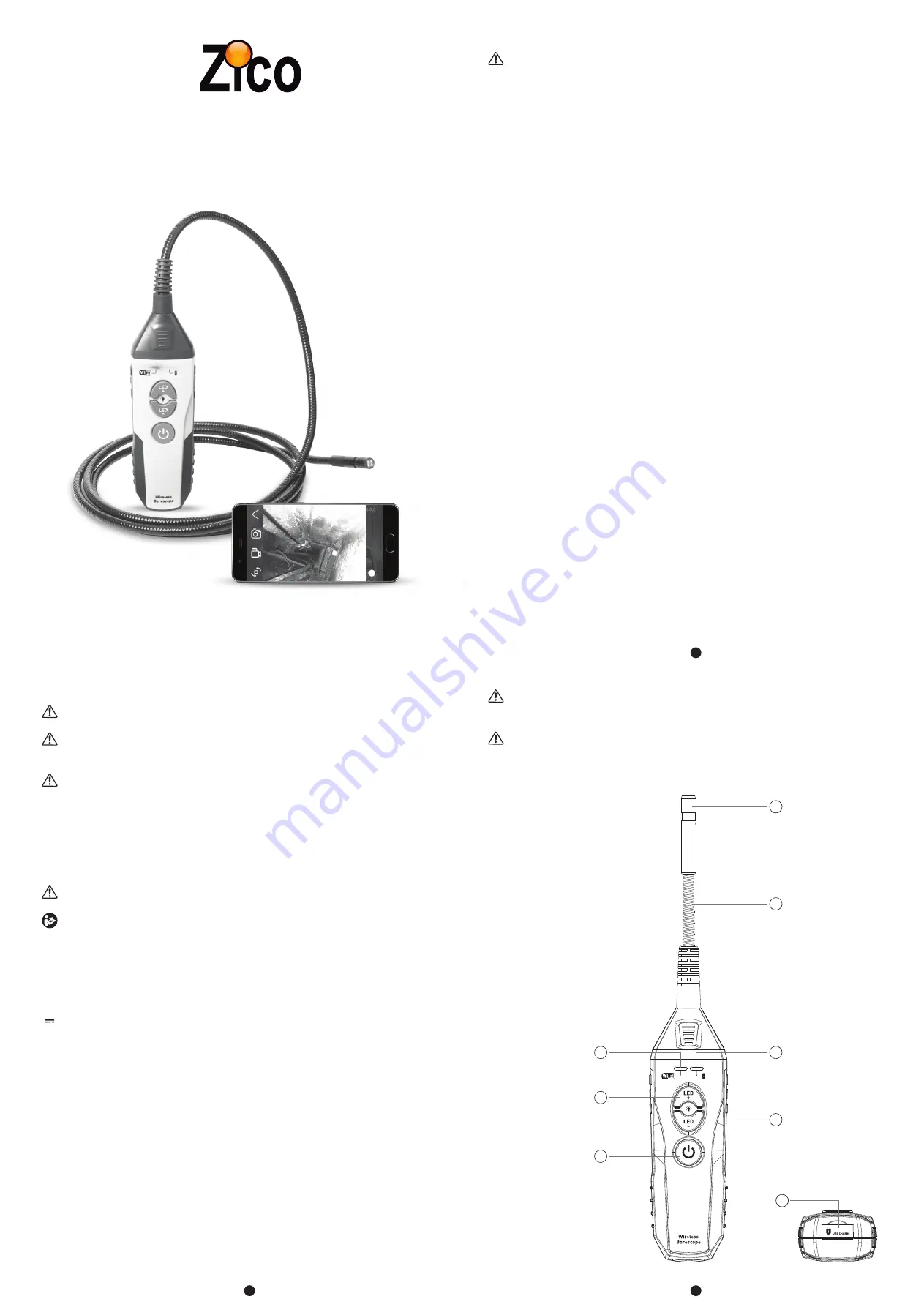 Zico Zi-9624 Operating Instructions Download Page 1