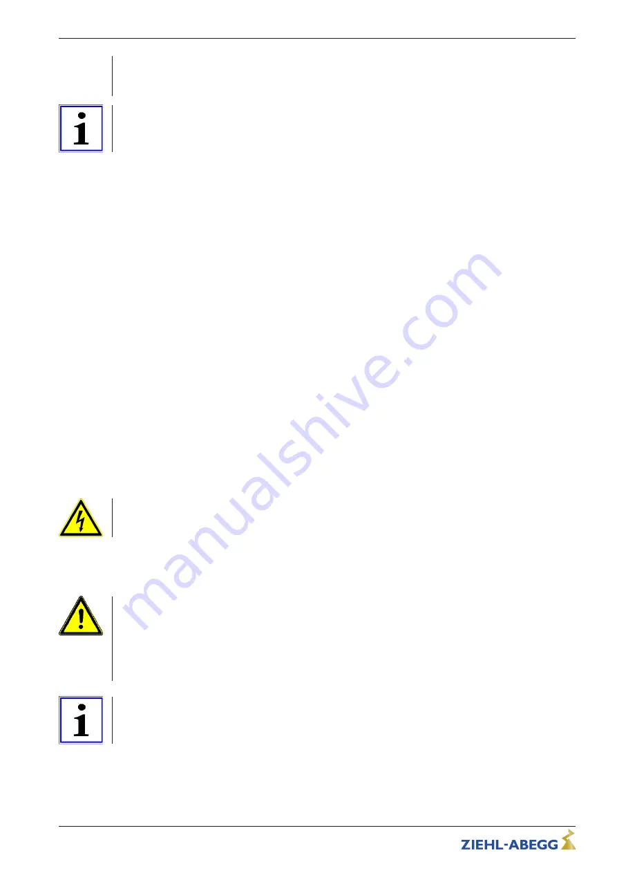 ZIEHL-ABEGG Acontrol PXET6Q Operating Instructions Manual Download Page 9