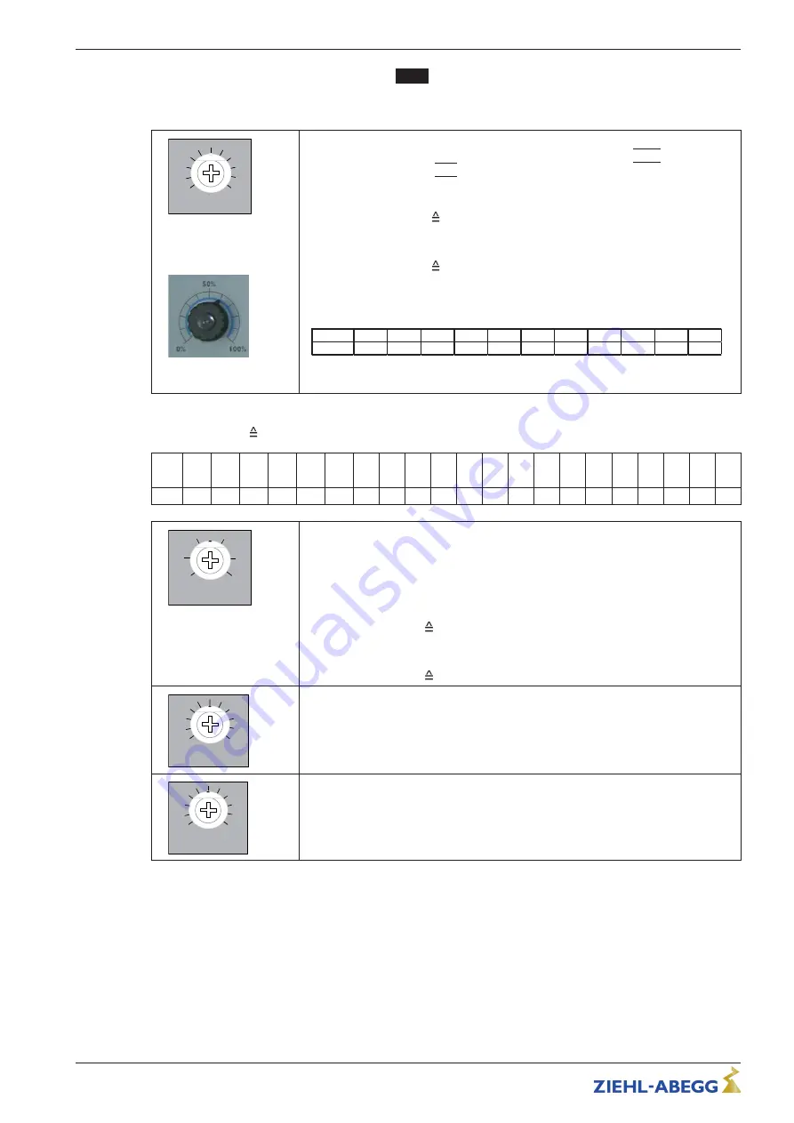 ZIEHL-ABEGG Acontrol PXET6Q Operating Instructions Manual Download Page 20