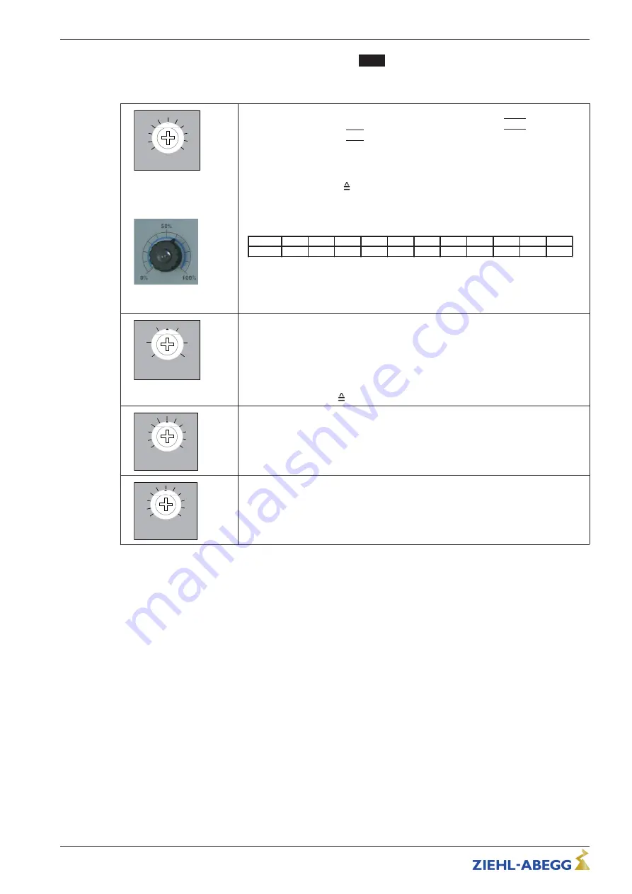 ZIEHL-ABEGG Acontrol PXET6Q Operating Instructions Manual Download Page 22