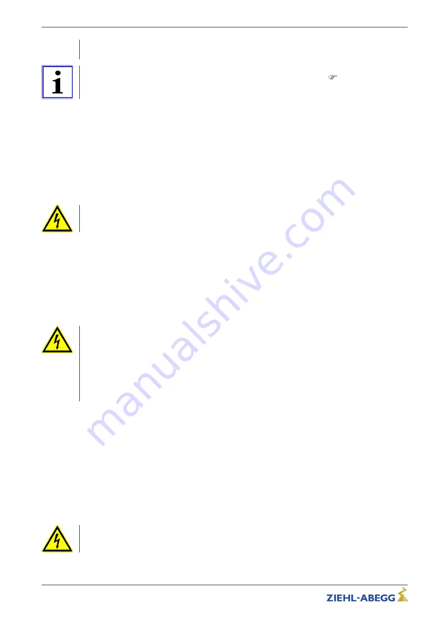 ZIEHL-ABEGG CXE/AV Operating Instructions Manual Download Page 11