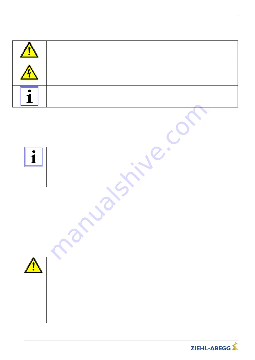 ZIEHL-ABEGG Dcontrol PKDM6 Operating Instructions Manual Download Page 5