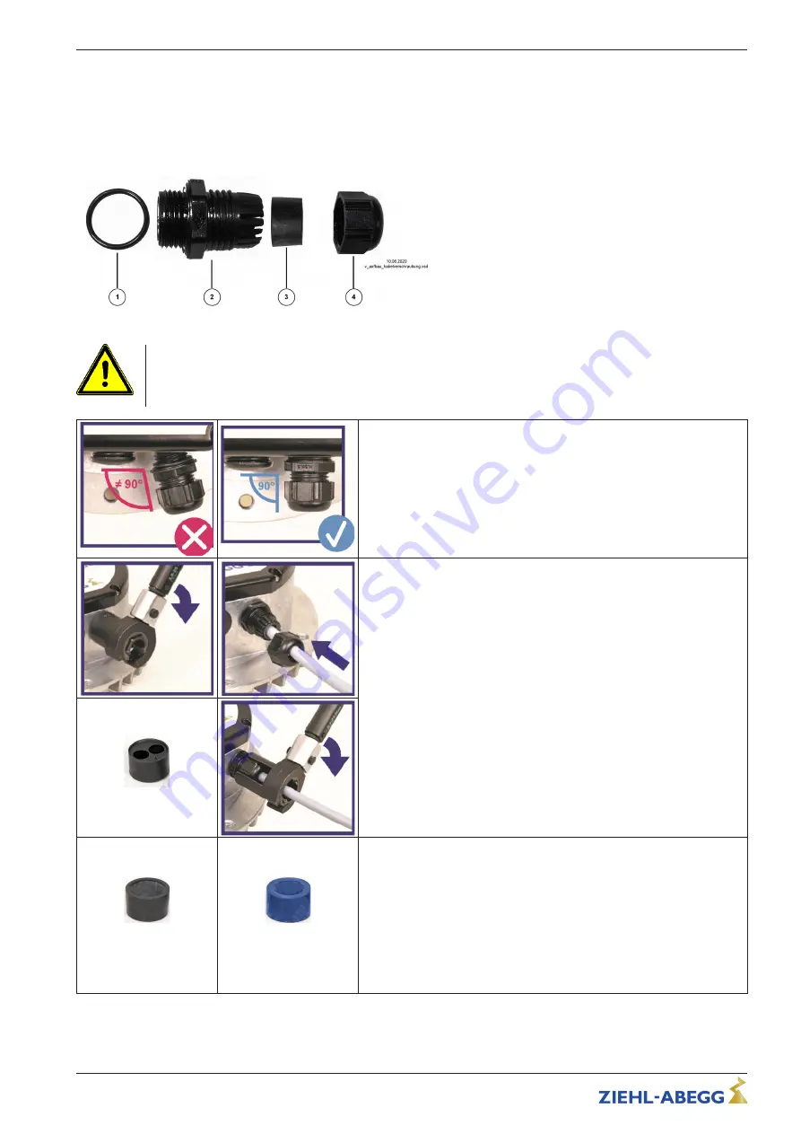 ZIEHL-ABEGG ECblue BASIC-MODBUS Quick Start Manual Download Page 13