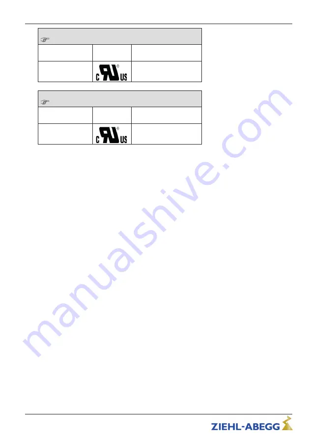 ZIEHL-ABEGG ECQ Operating Instructions Manual Download Page 12