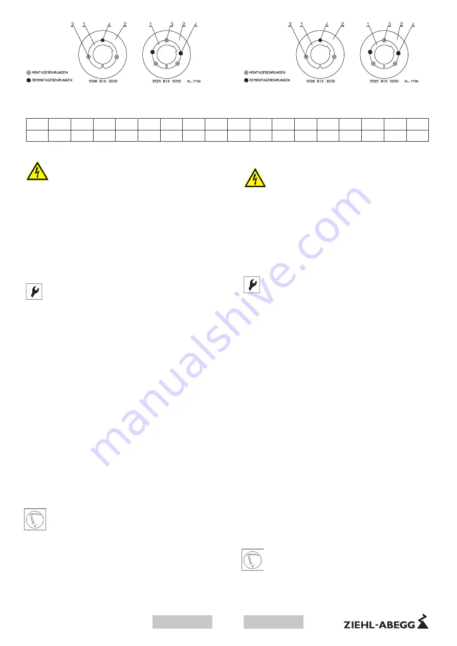 ZIEHL-ABEGG RH Series Assembly Instructions Manual Download Page 4