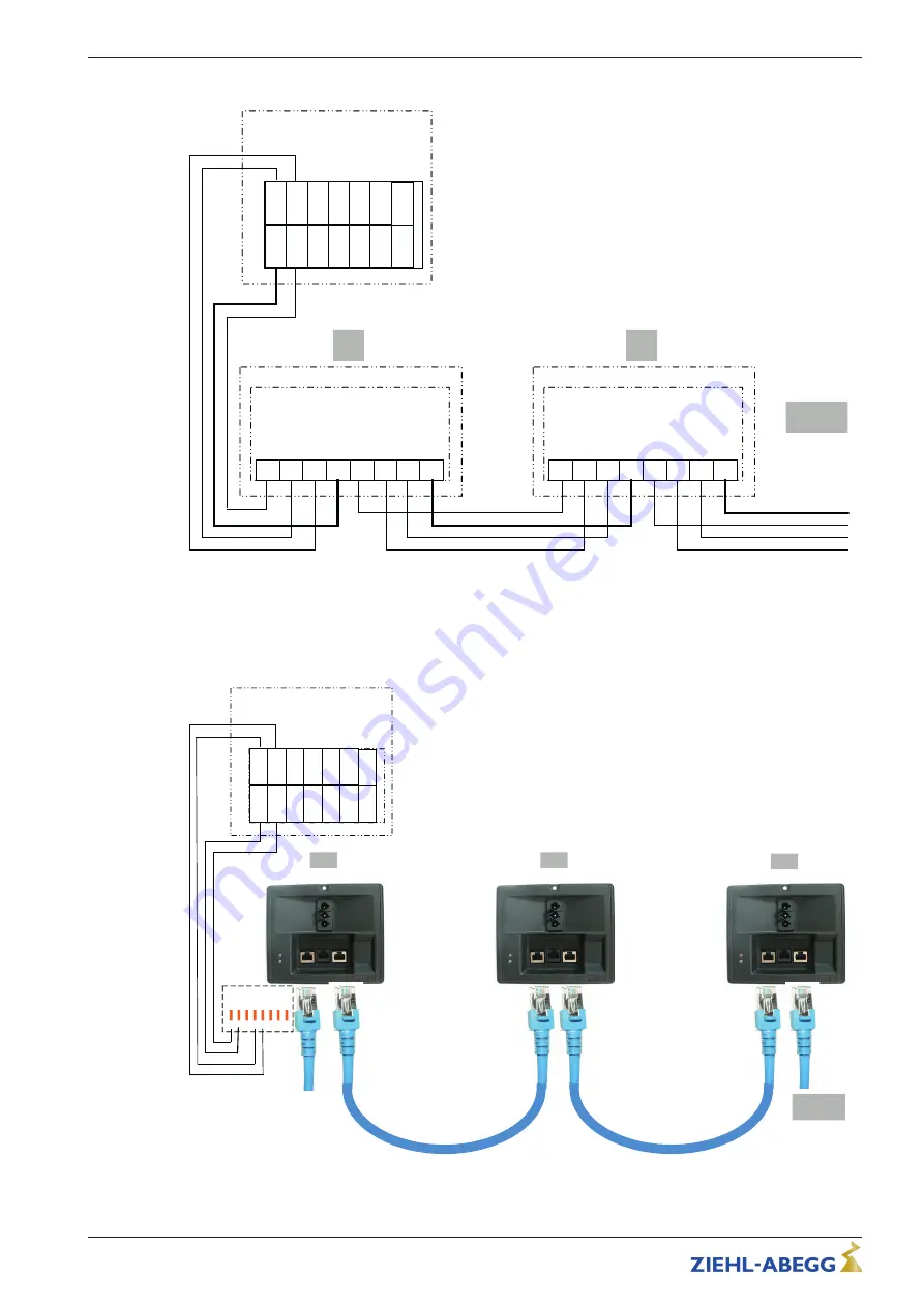 ZIEHL-ABEGG UNIcon MODBUS Master CXE/AV Скачать руководство пользователя страница 14