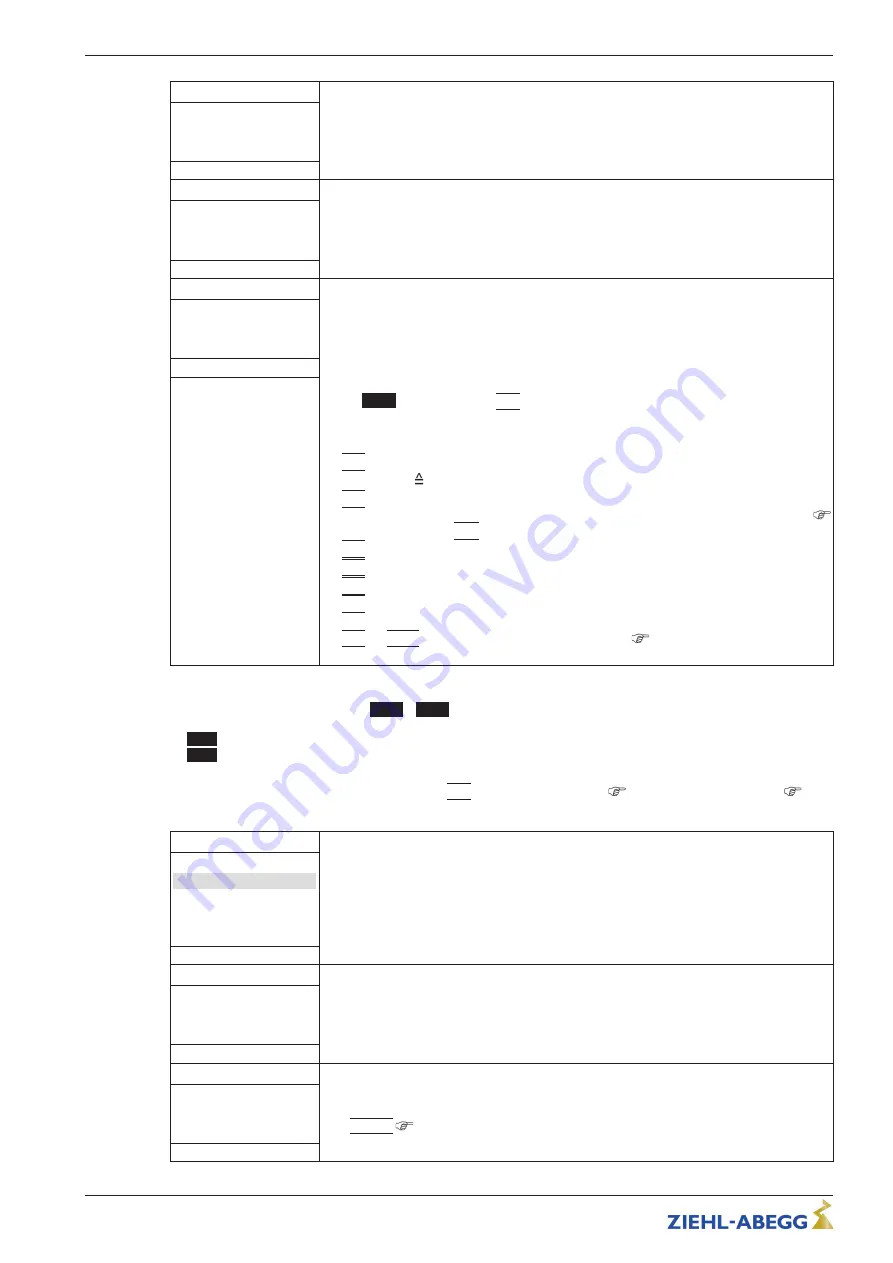 ZIEHL-ABEGG UNIcon MODBUS Master CXE/AV Operating Instructions Manual Download Page 46