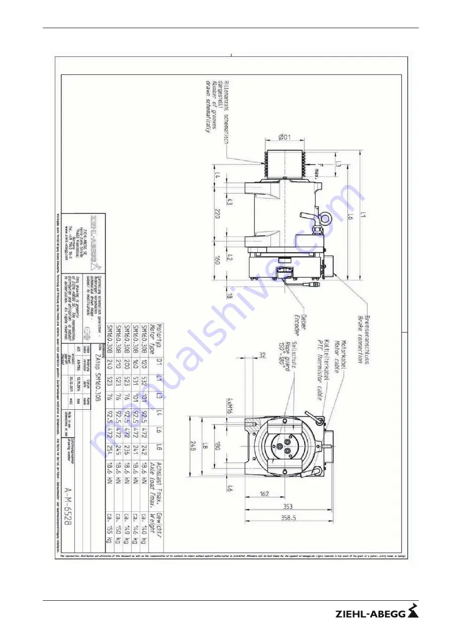 ZIEHL-ABEGG ZA top SM160.30B/S Скачать руководство пользователя страница 30