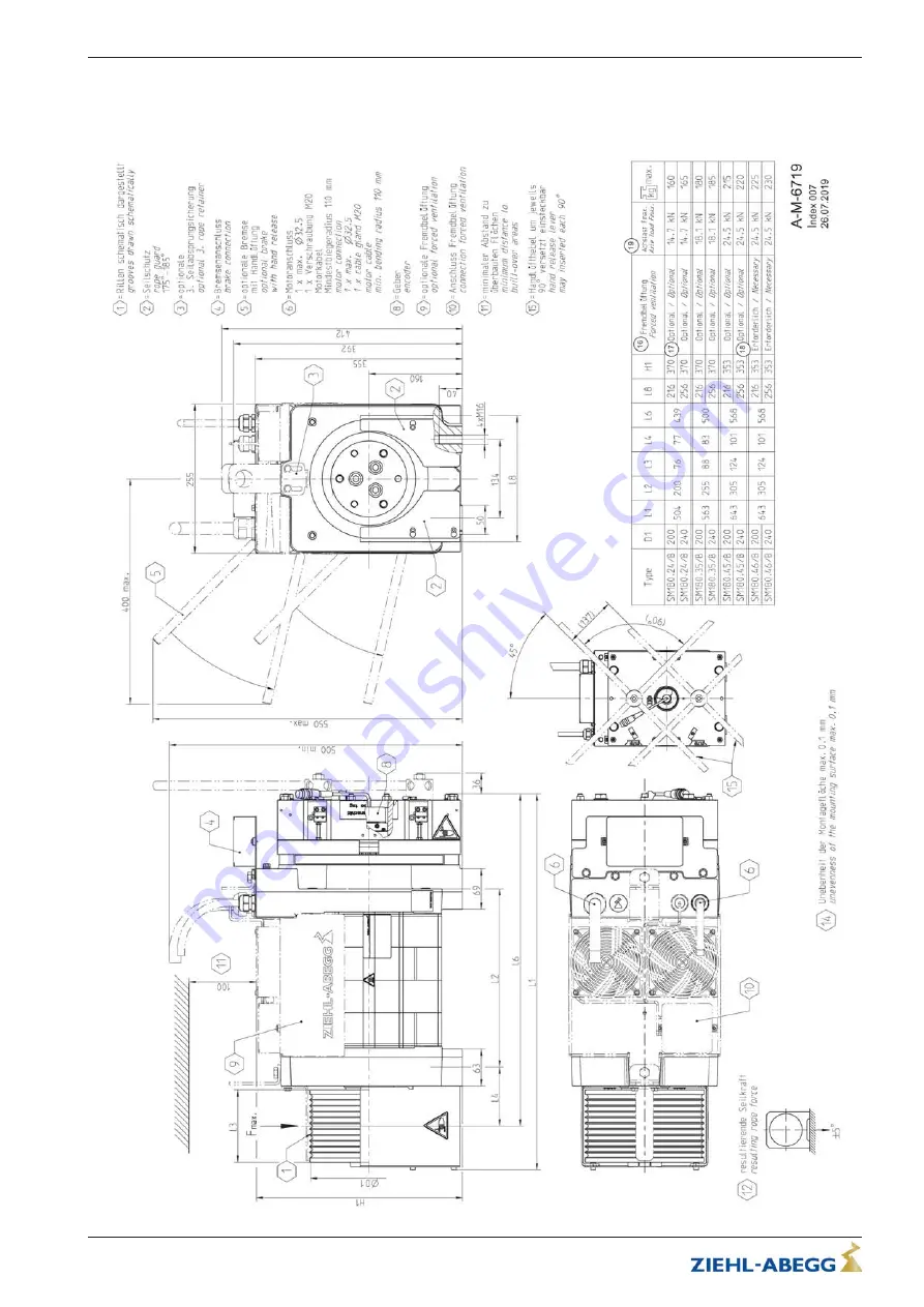 ZIEHL-ABEGG ZAtop SM180.24/B Скачать руководство пользователя страница 29