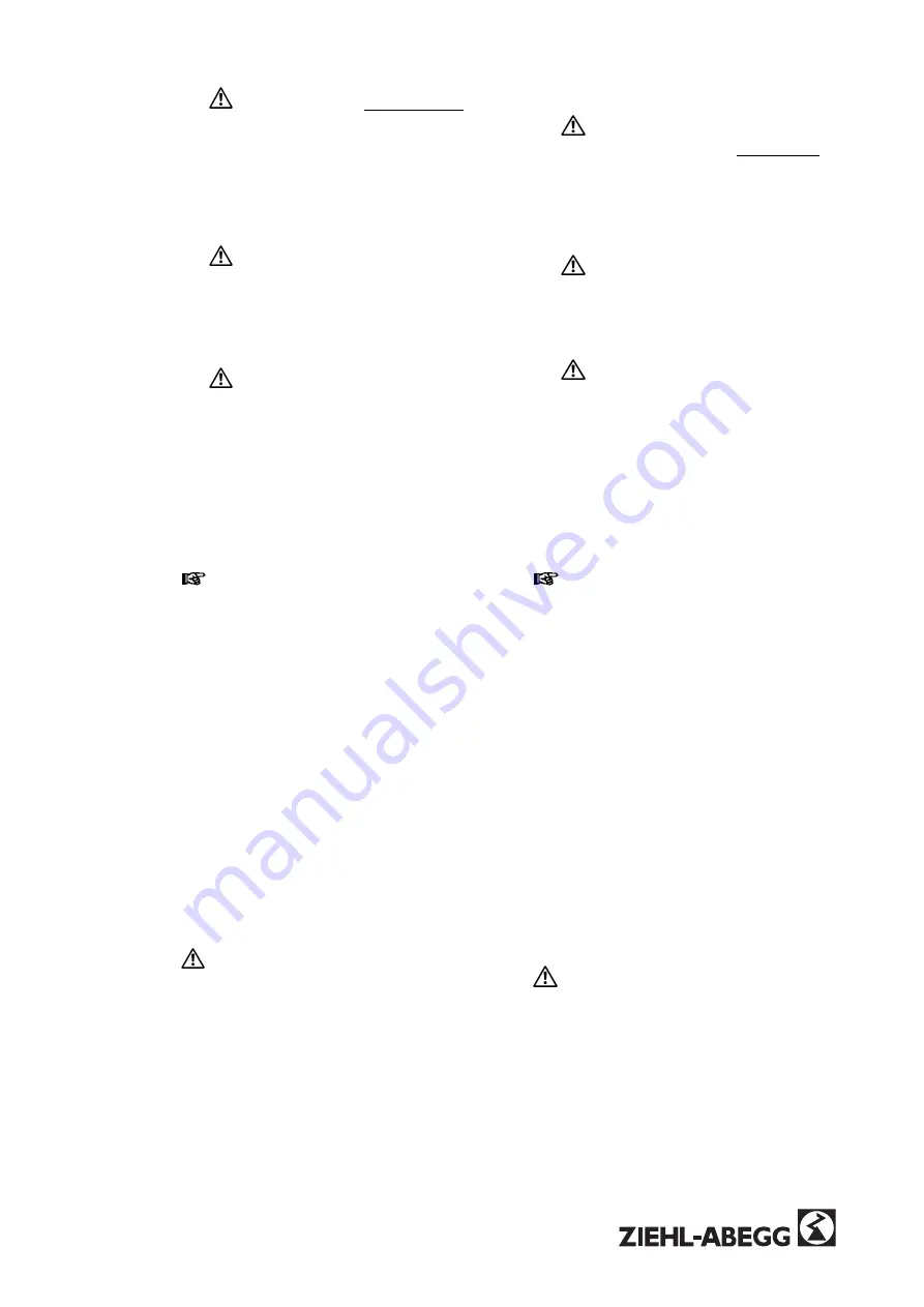 ZIEHL-ABEGG ZETATOP SM 225.60B Operating Instructions Manual Download Page 13