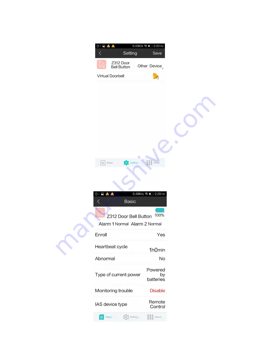 ZIGBEE Z312 User Manual Download Page 12