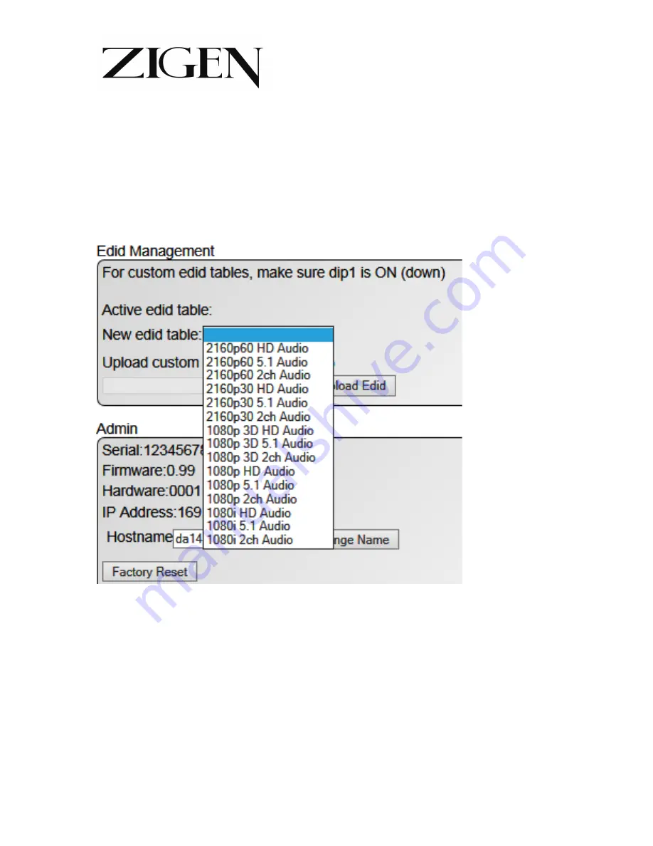 Zigen ZIG-SW41 User Manual Download Page 9