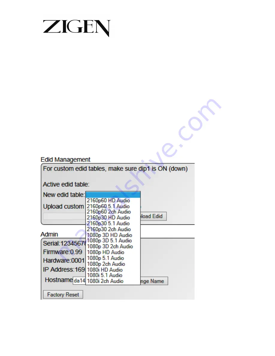 Zigen ZIG-SW41 User Manual Download Page 13