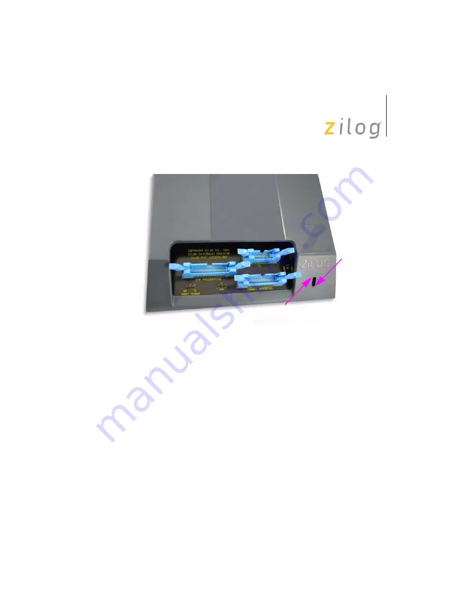 ZiLOG GP ZGP323 ICE User Manual Download Page 11