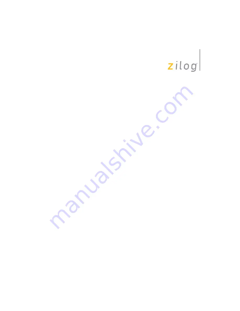 ZiLOG GP ZGP323 ICE User Manual Download Page 25