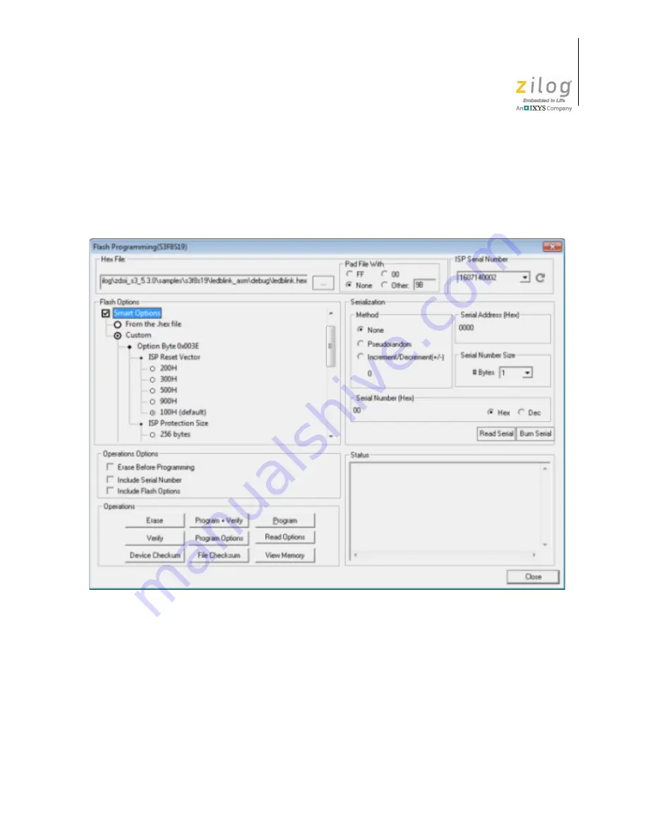 ZiLOG S3F8S19 User Manual Download Page 19