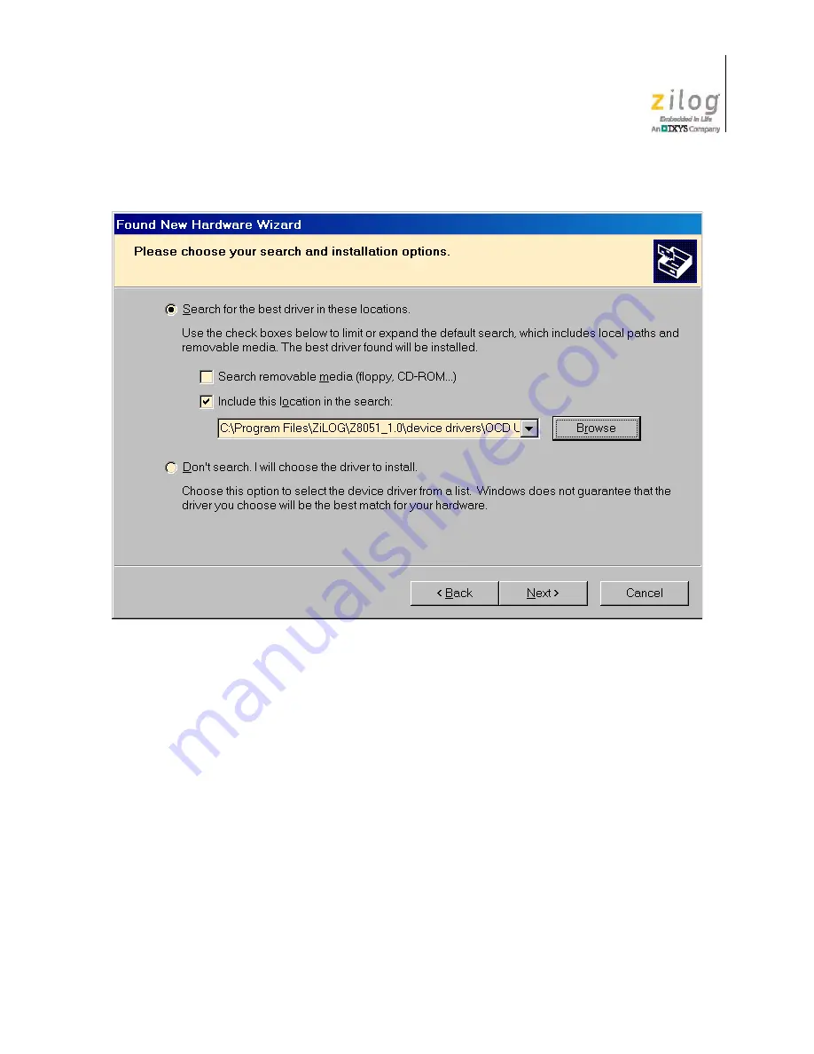 ZiLOG Z51F0811 MCU User Manual Download Page 17