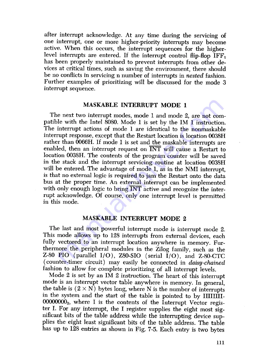 ZiLOG Z80 series Handbook Download Page 104